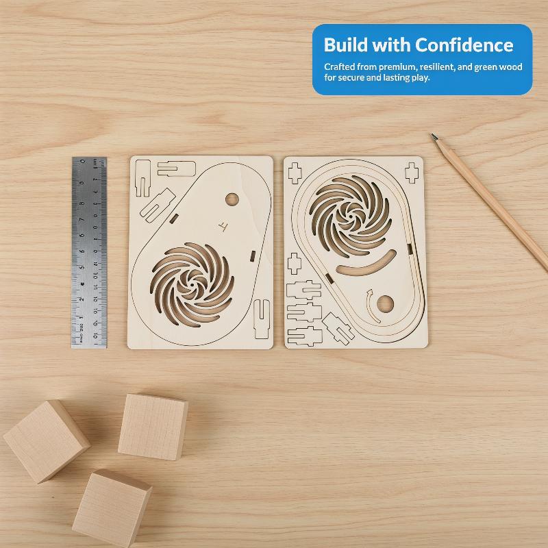 Science Toys Diy - Hands-On STEM Science Experiment Toy Wooden