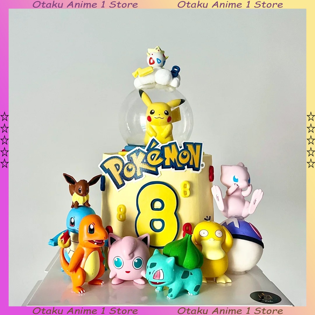 Science Of Happiness - 13PCS/SET Pikachu Cake Topper Decoration Boy