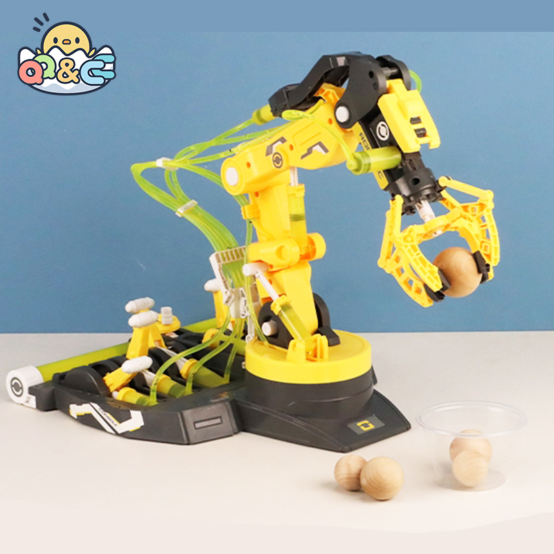 Science Toys Diy - DIY Assembled Hydraulic Mechanical Arm Science