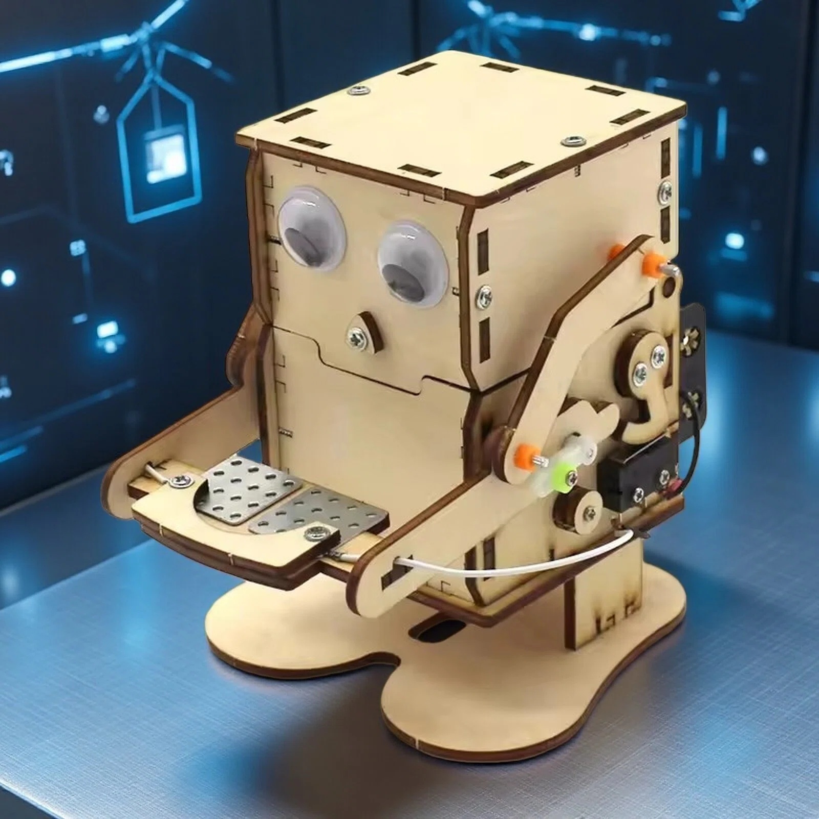Science Max - Coin Swallowing Eating Robot Model DIY