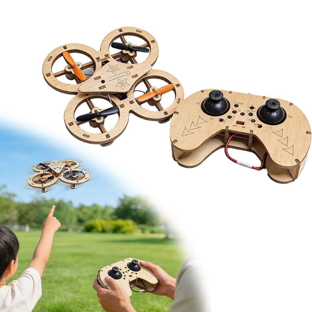 Science Max - DIY Wooden RC Drone Quadcopters Building