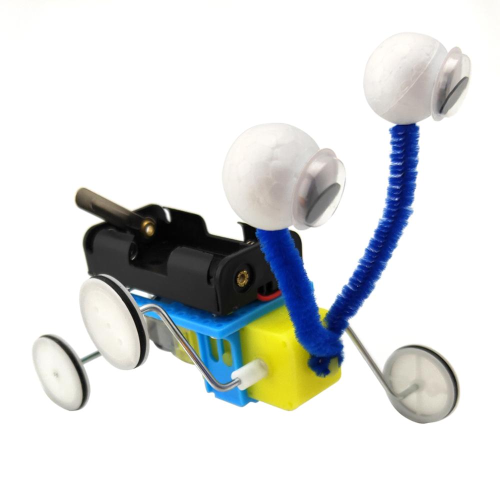 Science Toys Diy - Kids DIY Reptile Robot Electric Wooden
