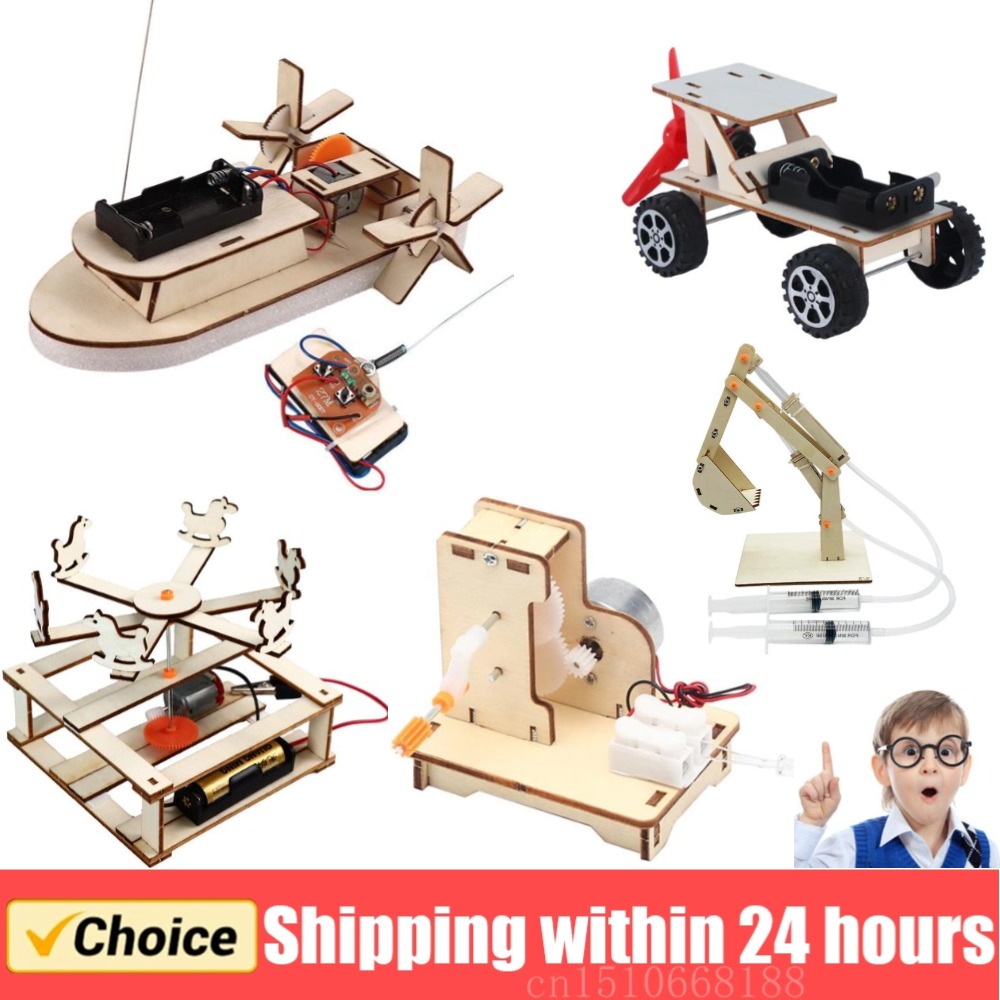 Science Max - DIY Boat Model Science Toys Kids