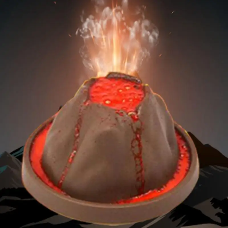 Volcano Kit Eruption - Science Exploring Toys Chemistry Learning Volcano