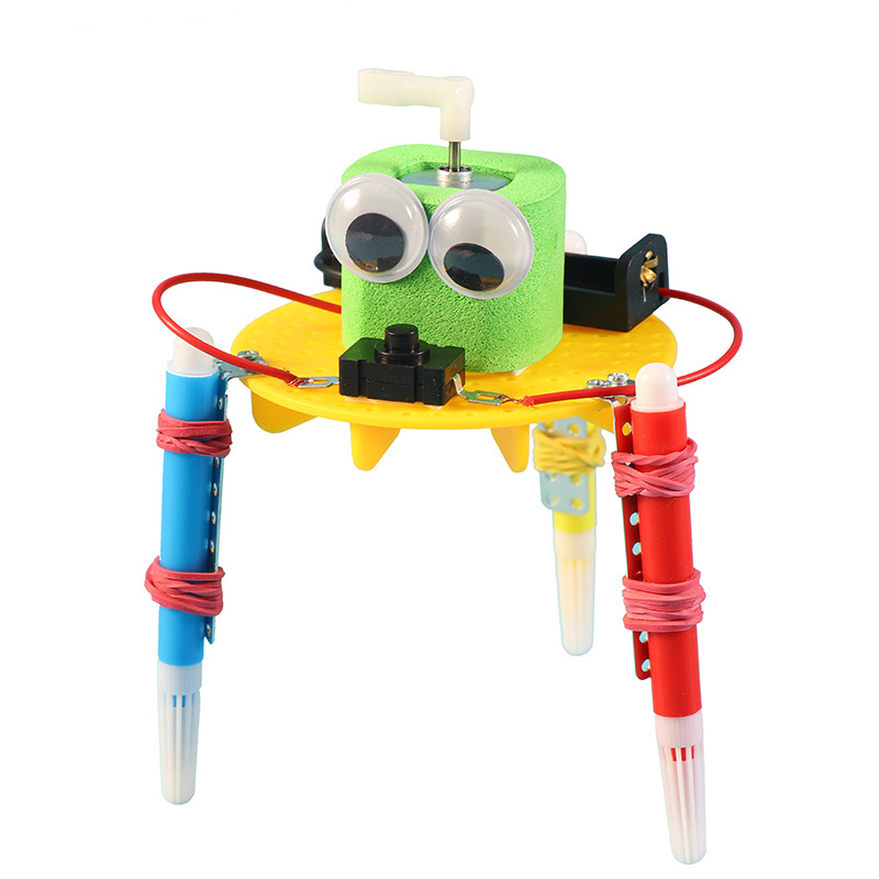 Science And Invention - DIY Doodle Robot Technology Small Inventions