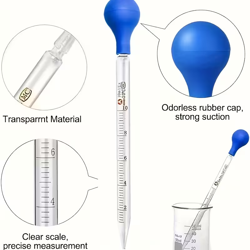 A set of glass dropper experim - Science Experiment 评论和价格