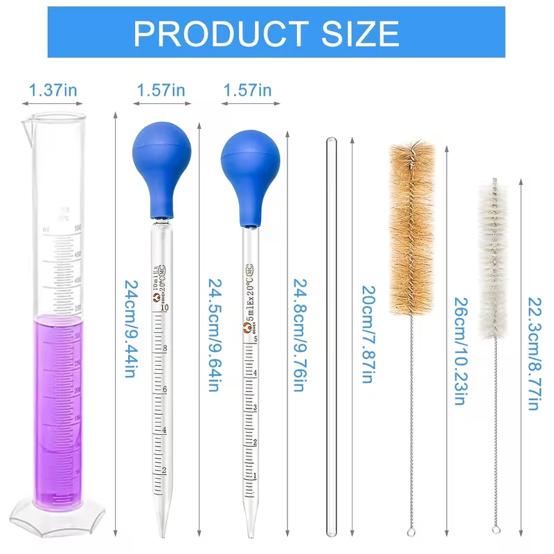 A set of glass dropper experim - Science Experiment 评论和价格