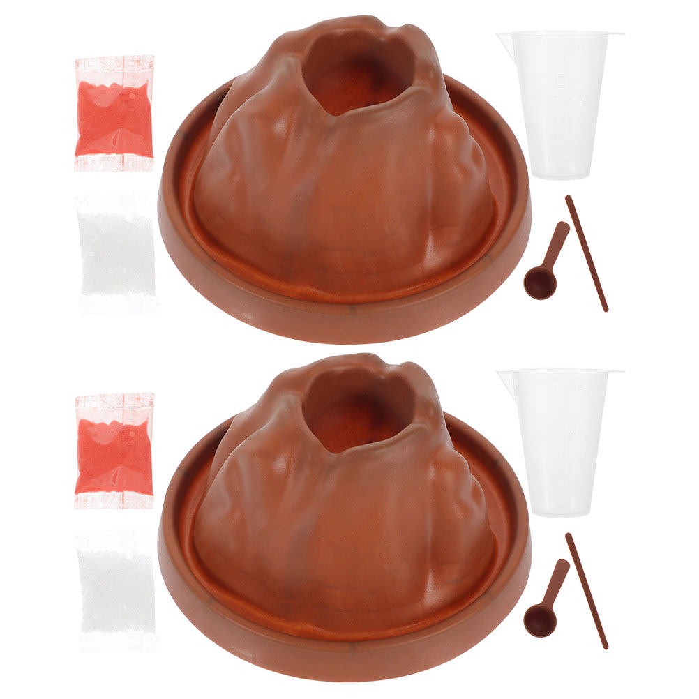 2Sets DIY Volcano Eruption Exp - Volcano Kit Eruption 评论和价格