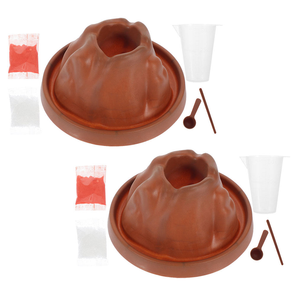 2Sets DIY Volcano Eruption Exp - Volcano Kit Eruption 评论和价格