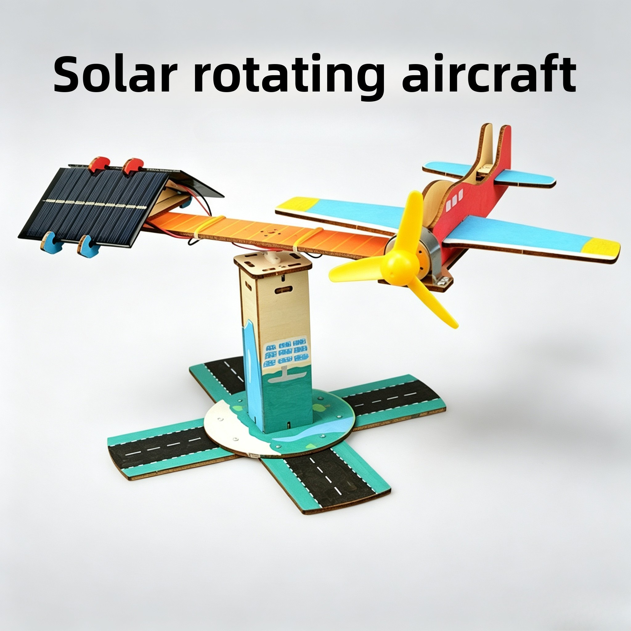 Solar-powered rotating airplan - Science Max 评论和价格