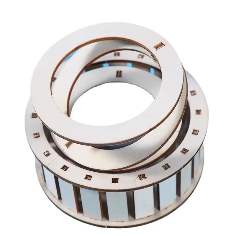 1 PCS DIY Solar Double Ring Ma - Science Toys Diy 评论和价格