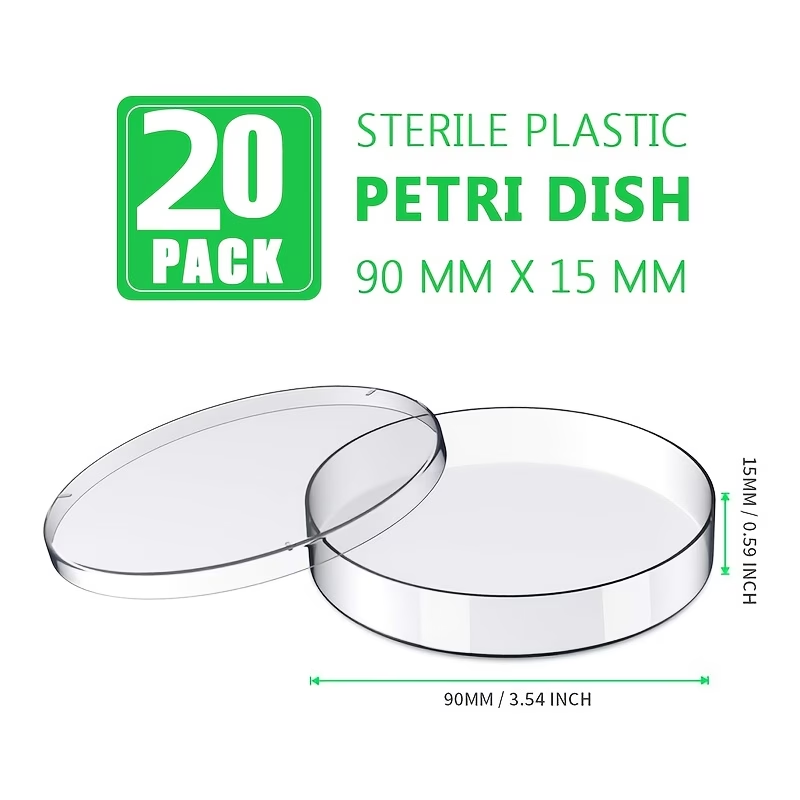 Cost: 20 plastic petri dishes  - Science Experiment 评论和价格