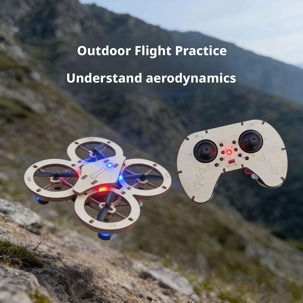 DIY Wooden RC Drone Quadcopter - Science Max 评论和价格