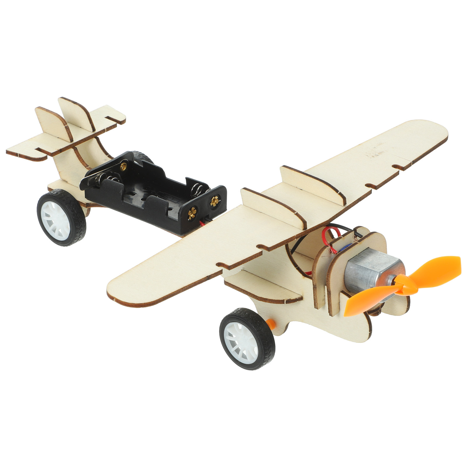 1Set Wooden Glider Plane DIY S - Science Toys Diy 评论和价格