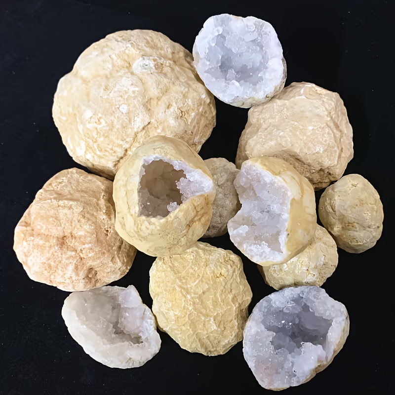 10/20pcs Natural Quartz Geode  - Geode Crystal Break 评论和价格