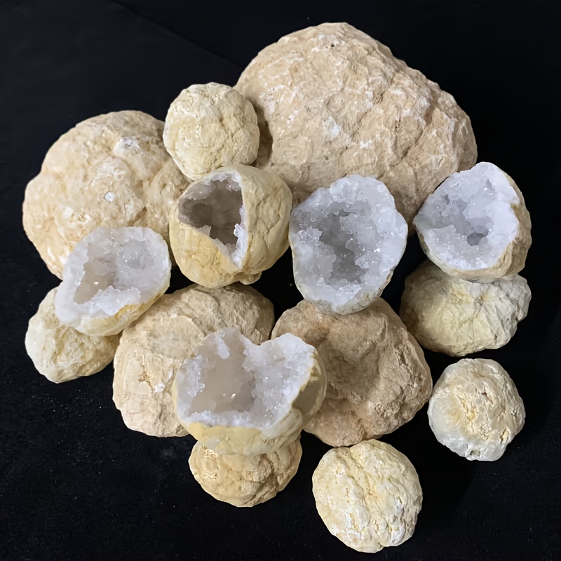 10/20pcs Natural Quartz Geode  - Geode Crystal Break 评论和价格