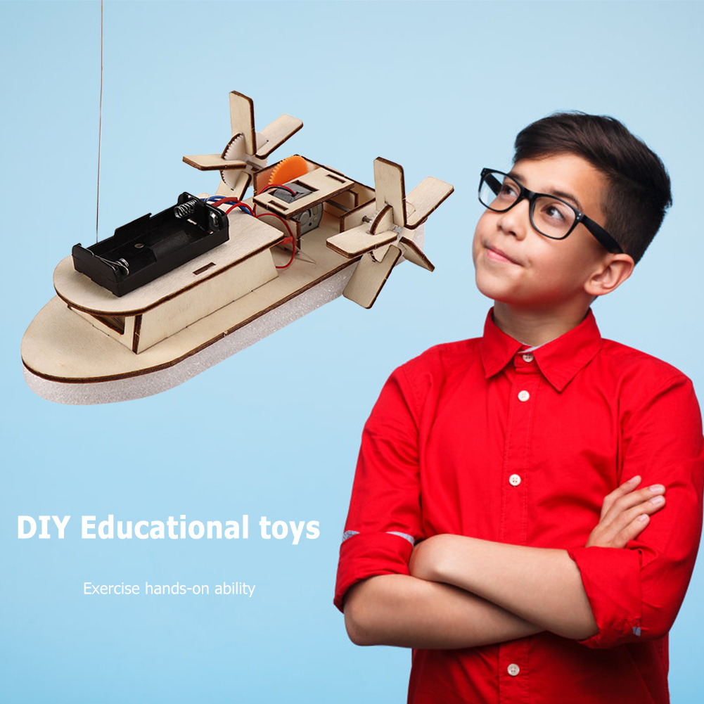 DIY Boat Model Science Toys Ki - Science Max 评论和价格