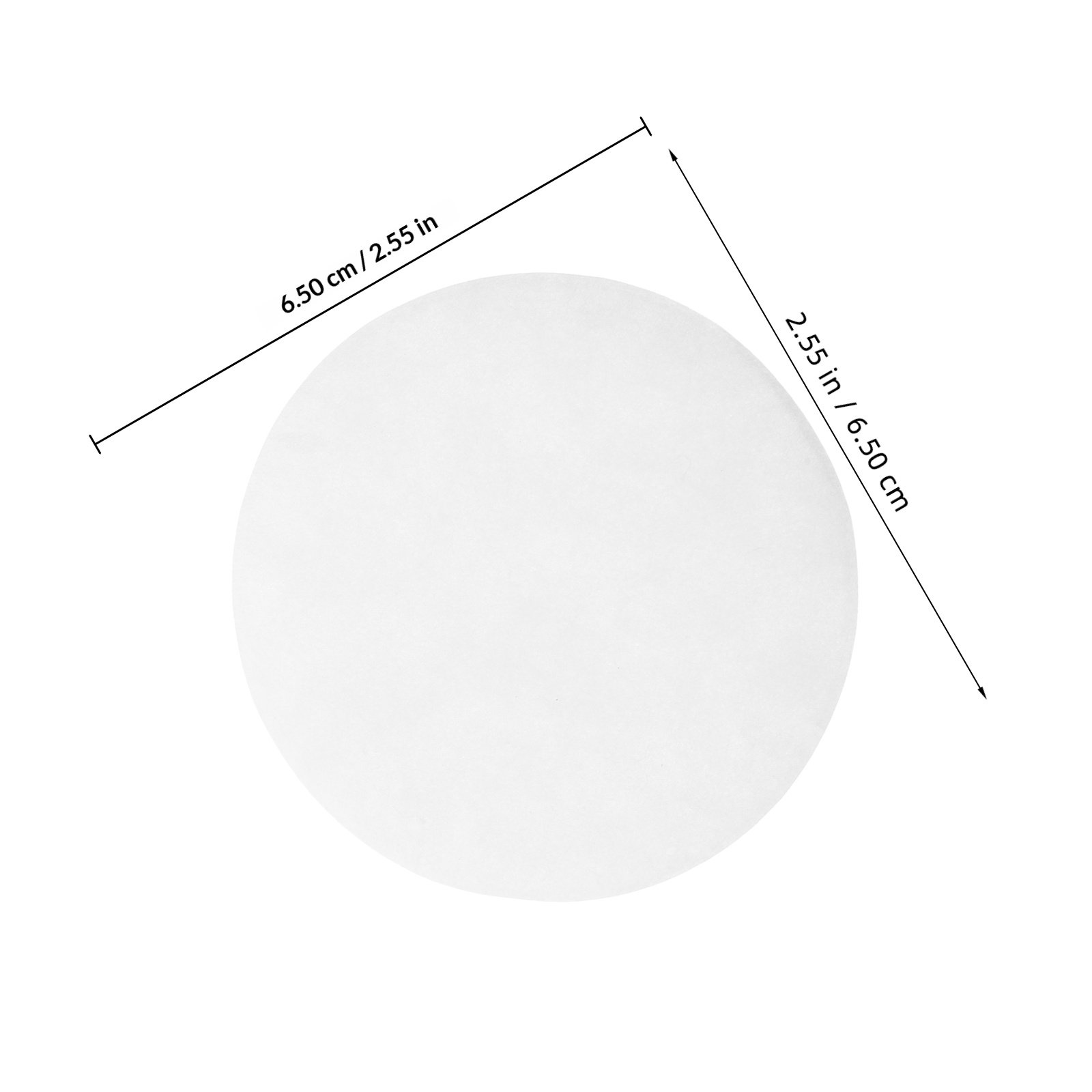 100pcs Laboratory Filter Paper - Science Experiment 评论和价格
