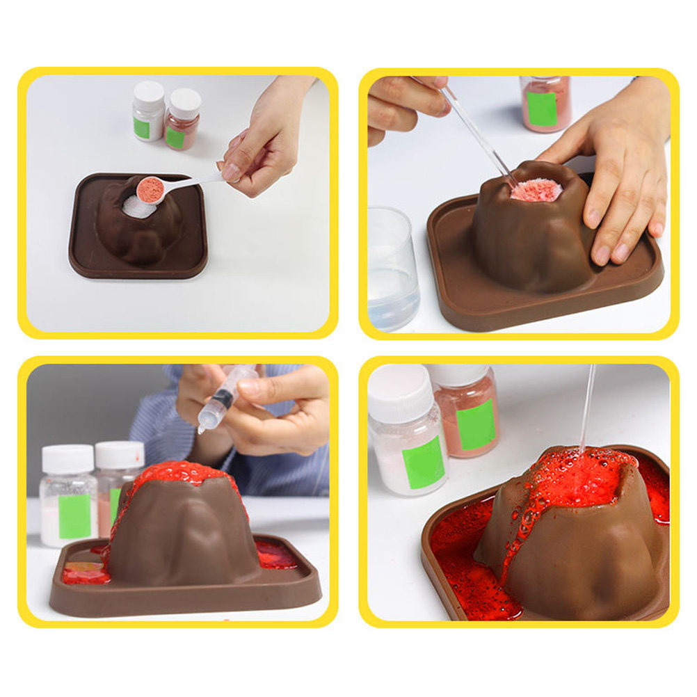 10Pcs High-Quality Volcano Sci - Volcano Kit Eruption 评论和价格