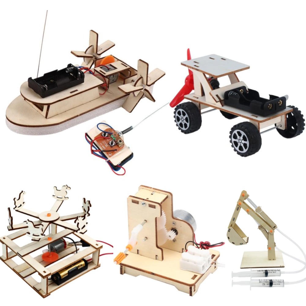 DIY Boat Model Science Toys Ki - Science Max 评论和价格