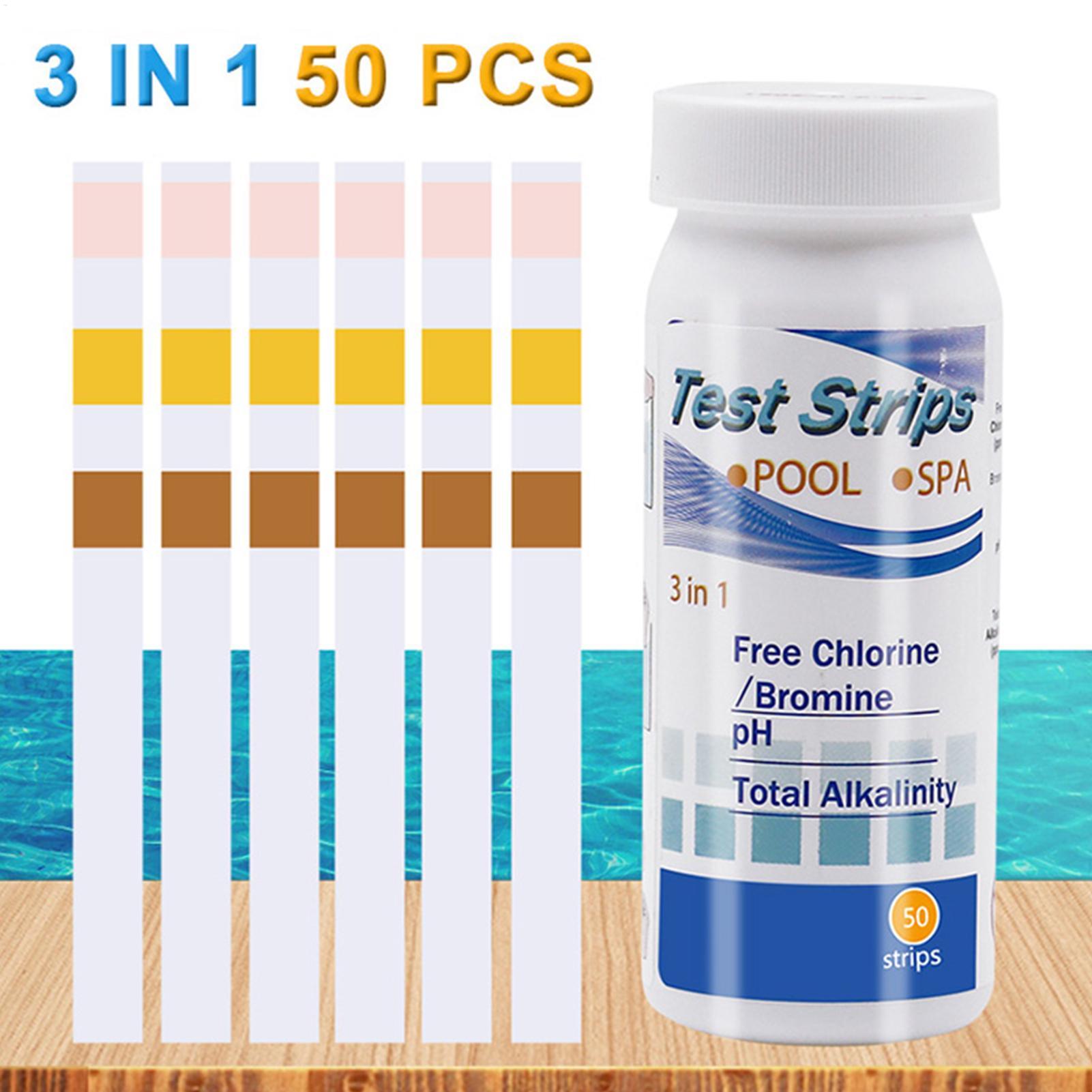 Chlorine PH Test Strips SPA Sw - Water Testing Kit 评论和价格