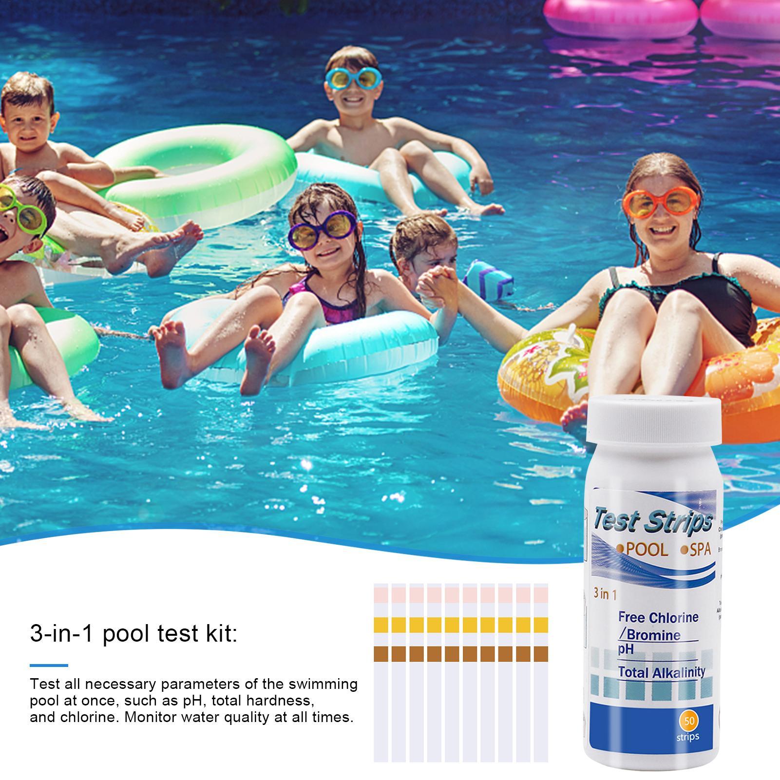 Chlorine PH Test Strips SPA Sw - Water Testing Kit 评论和价格