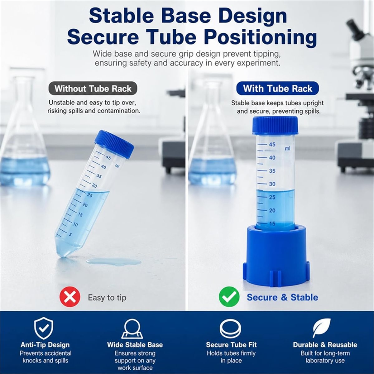 A1380K Centrifuge Tube Rack, P - Hobby Science Lab 评论和价格