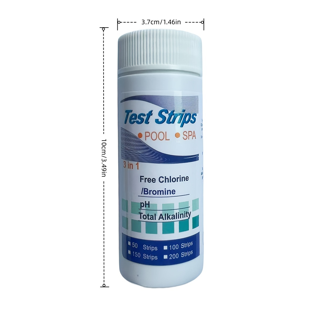 Chlorine PH Test Strips SPA Sw - Water Testing Kit 评论和价格