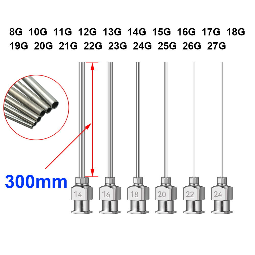 12pcs SUS304  300mm Long Blunt - Hobby Science Lab 评论和价格