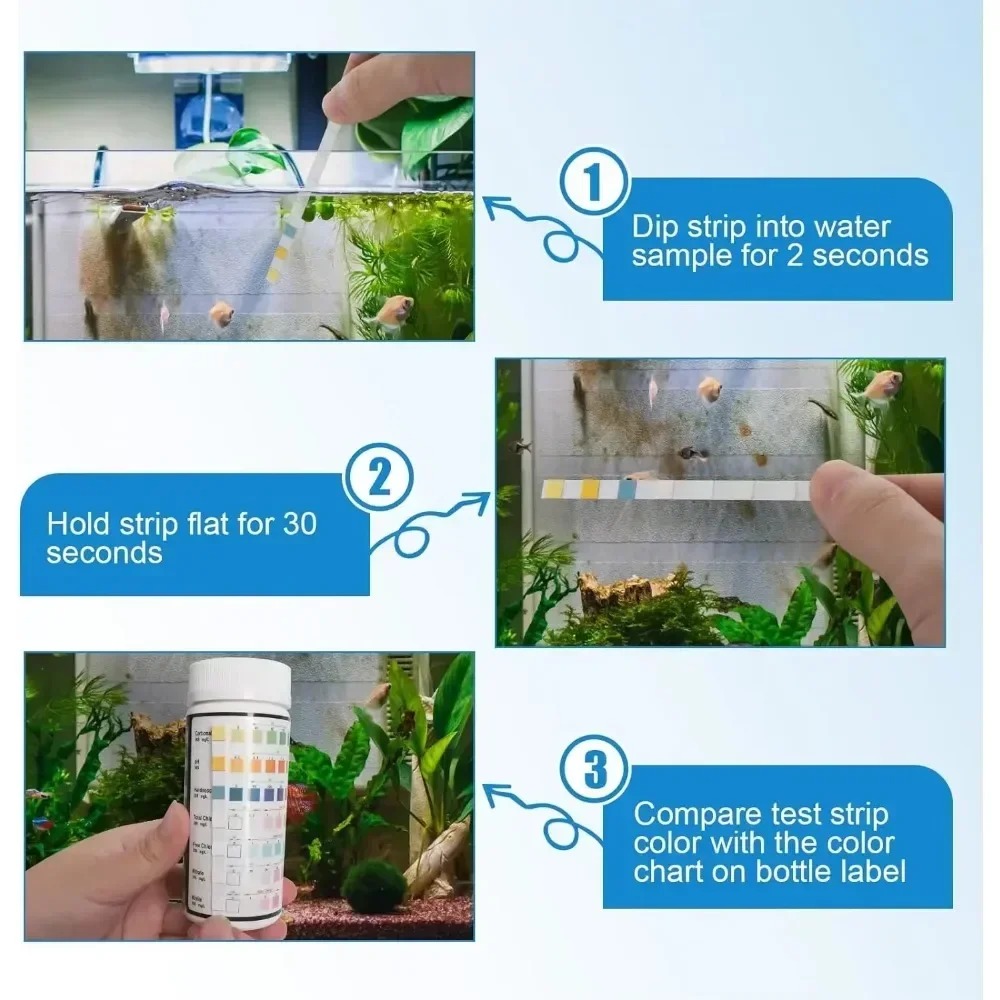 Aquarium Test Strip  PH Qualit - Water Testing Kit 评论和价格