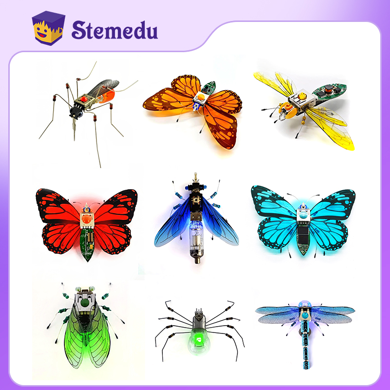 STEAM DIY Toys Robot Insect Sc - Science And Invention 评论和价格