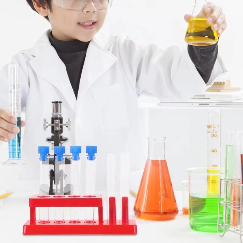 Plastic Test Tube Holder Rack  - Science Experiment 评论和价格
