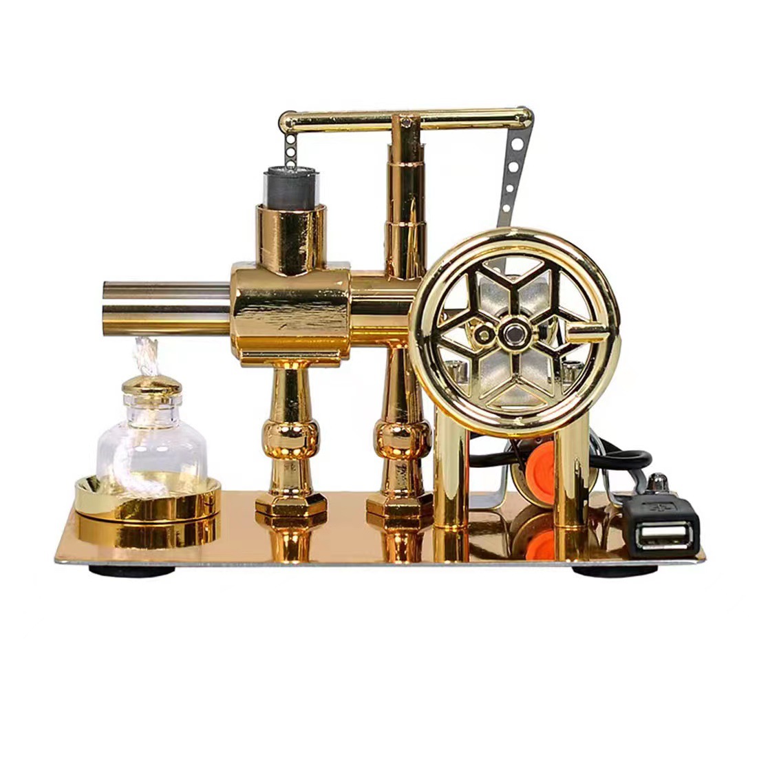 Sterling Engine Generator Stea - Science And Invention 评论和价格