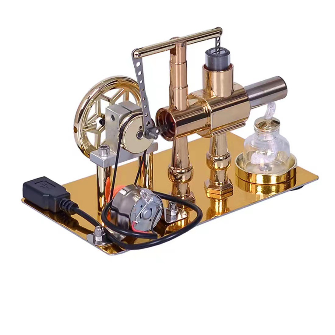 Sterling Engine Generator Stea - Science And Invention 评论和价格